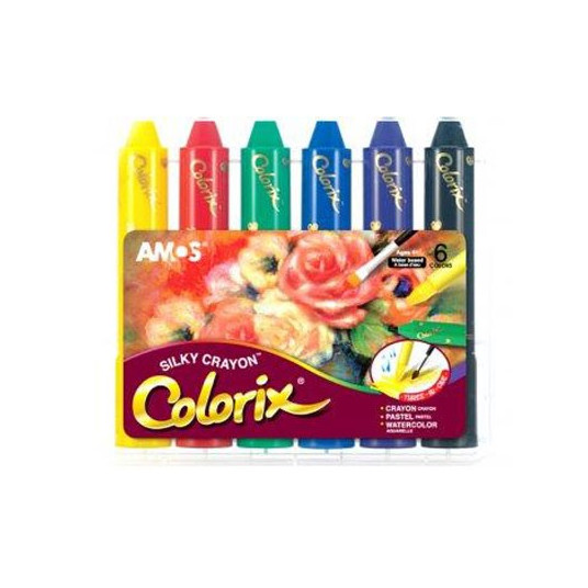Šilkinės kreidelės 6sp. CRX5PC6 AMOS