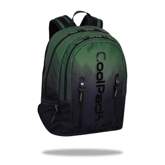 Kuprinė CoolPack Green Tone, juoda