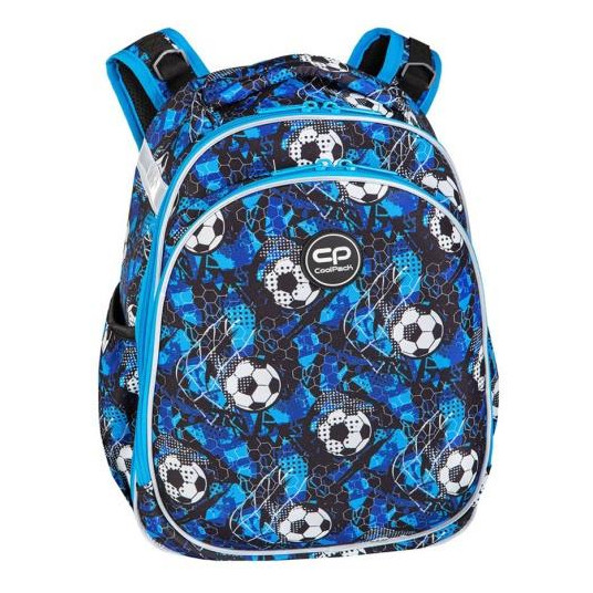 Mokyklinė kuprinė CoolPack Soccer, mėlyna/žydra