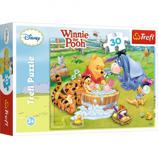 Puzzle 30 elements, Pigglet bath