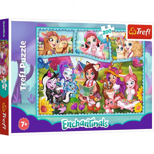 TREFL 200 PCS Wonderfull world of Enchantimals