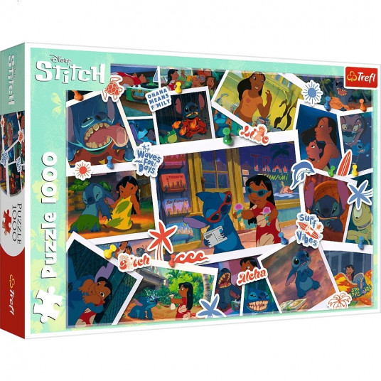 Puzzle 1000 pieces Lilo and Stitch Sweet memories