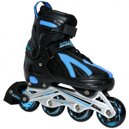 Inline Riedučiai Outrace Volt Juoda-Mėlyna PW-126B-9 - Dydis 37-40