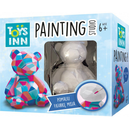 Painting studio figure Bear