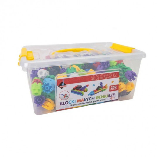 Little geniuses blocks, screws 252 pieces
