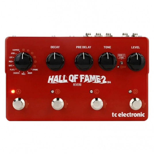 TC Electronic Hall of Fame 2 X4 Reverb - gitaareffect