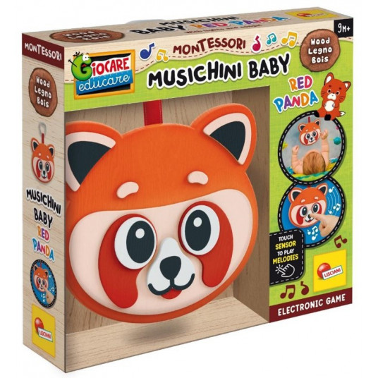 Montessori Wood - Musical panda