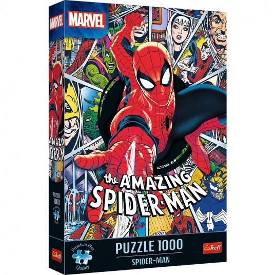 Puzzle 1000 elements Premium Plus Spider-man