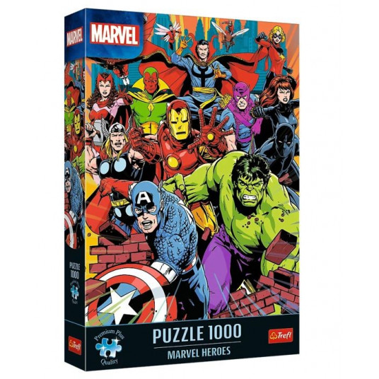 Puzzle 1000 pieces Premium Plus Quality Marvel Heroes