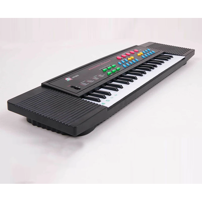 Vaikiškas elektrinis pianinas su mikrofonu