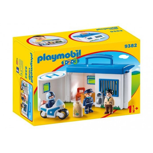 PLAYMOBIL 9382 Portable Police Station