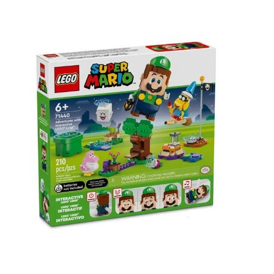 Super Mario Adventures with Interactive LEGO Luigi