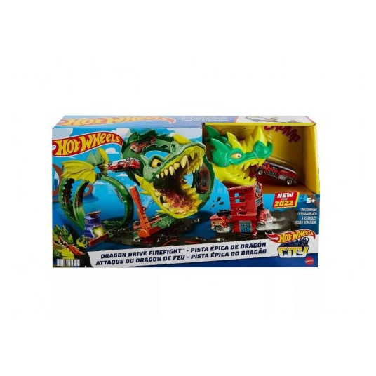 Hot Wheels Dragon Loop Set HDP03 MATTEL