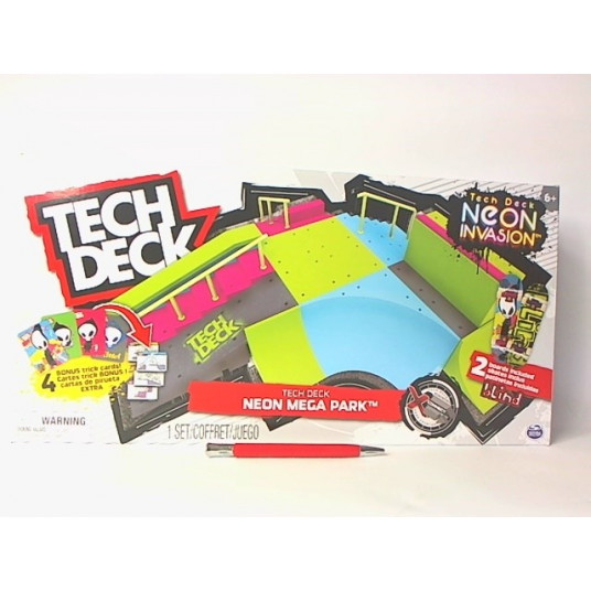 Tech Deck Ramp X-Connect Neon Mega Park 6063752 Spin Master