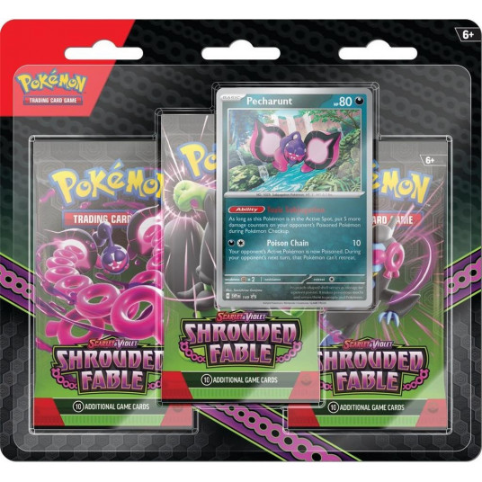 Cards Shrouded Fable 3pack Blister Pecharunt