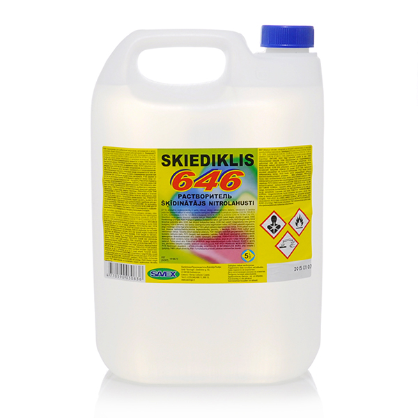 Tirpiklis skiediklis 646 5 litrai