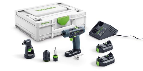 Akumuliatorinis gręžtuvas-suktuvas FESTOOL TXS 2,6-Set 576102