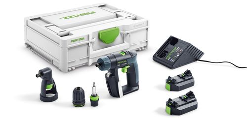 Akumuliatorinis gręžtuvas-suktuvas FESTOOL CXS 2,6-Set 576093