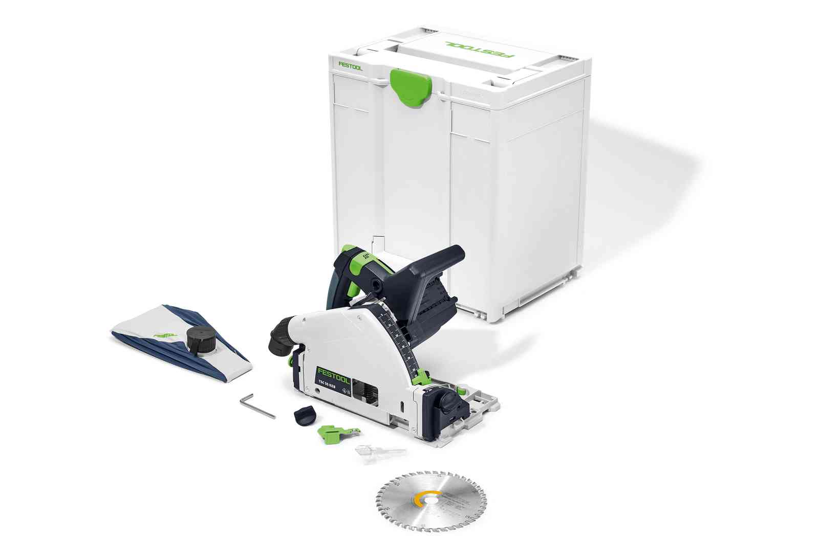 Akumuliatorinis įgilinamasis diskinis pjūklas FESTOOL TSC 55 KEB-Basic 576712