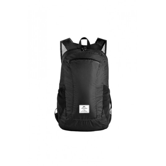 Ultralight foldable backpack 18l nh17a012-b-black NATUREHIKE