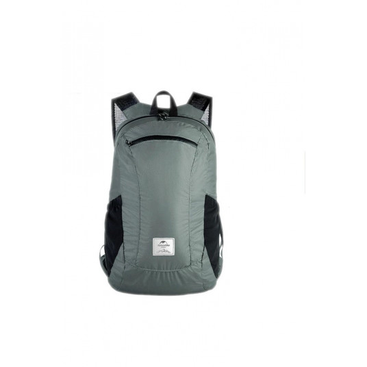 Ultralight foldable backpack 18l nh17a012-b-grey NATUREHIKE