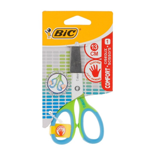 Bic Žirklės COMFORT 13 cm kairiarankiams