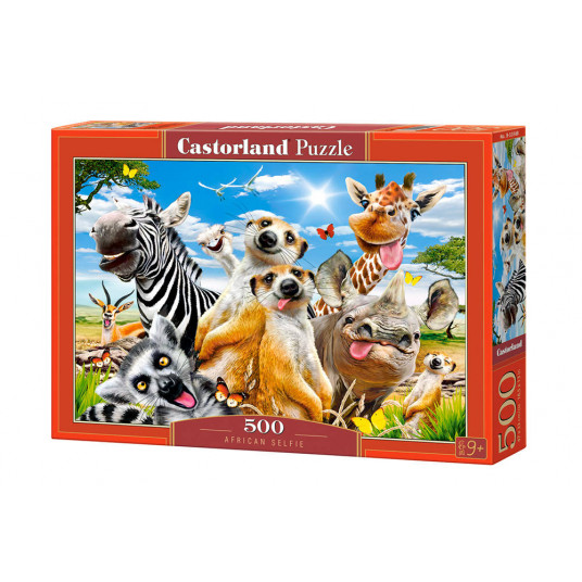 Dėlionė Castorland African Selfie, 500 dalių