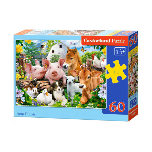 Puzzle 60 pcs. Farm Friends