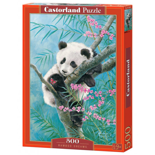 Dėlionė - panda, 500 el.