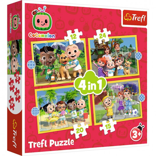 Puzzles 4in1 Cocomelon Meet the heroes