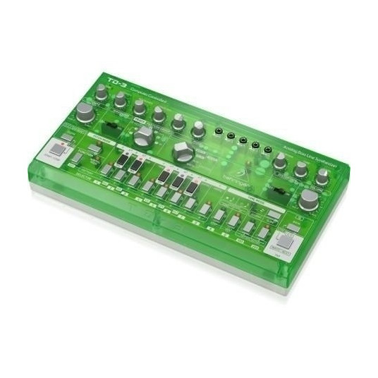 Behringer TD-3-LM Syntezator linii basowej zielony przeźroczysty