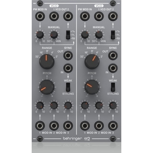 Behringer 112 DUAL VCO Moduł syntezatora modularnego