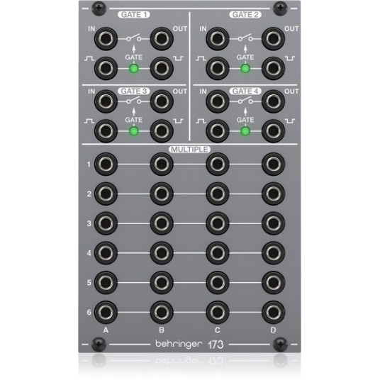 Behringer 173 QUAD GATE/MULTIPLES Moduł syntezatora modularnego