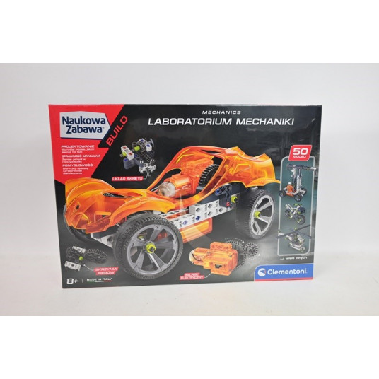 Clementoni Scientific fun. Mechanics laboratory. Car 50872