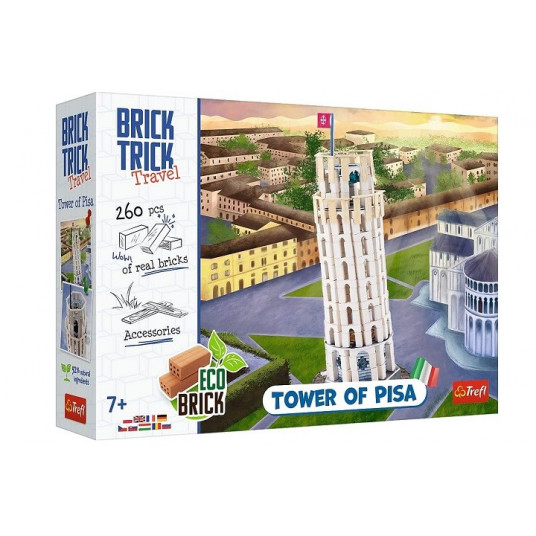 Brick Trick Travel - The Leaning Tower of Pisa 61610