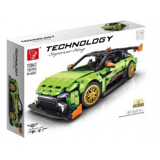 Building blocks Sports car 1381el 380456