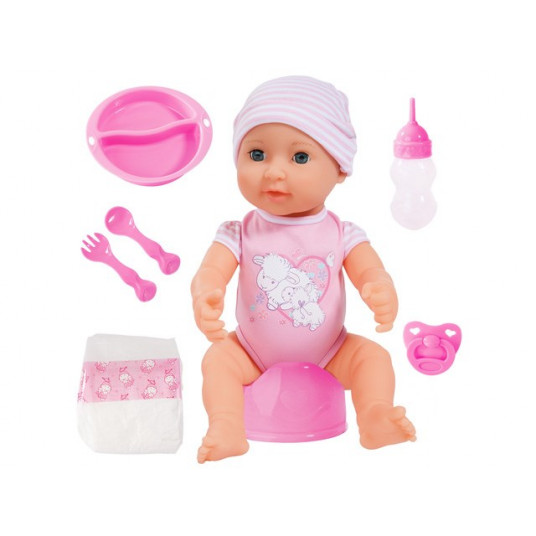 PROMO Bayer Piccolina Peeing Baby Doll 40cm 94071AA