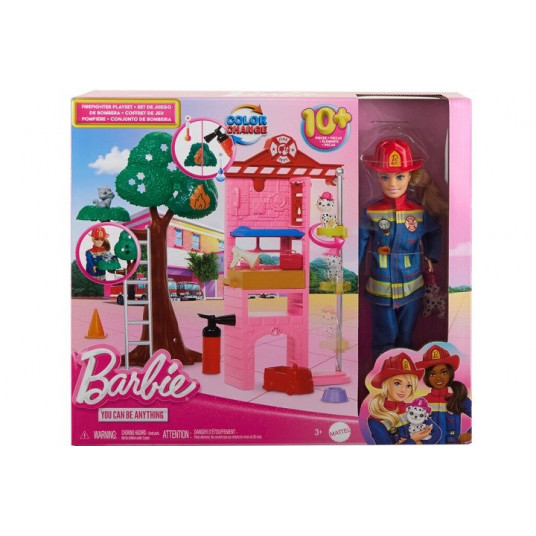 Barbie Doll Firefighter Set HRG55 /4