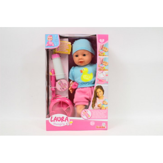 Laura 38cm with feeding set 501-0964