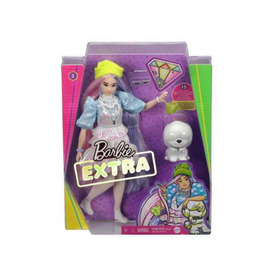 PROMO Barbie Doll EXTRA FASHION + Accessories 2 GVR05 GRN27 MATTEL