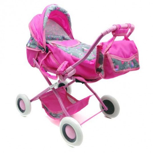 Doll's pram ZUZIA deep AZURE