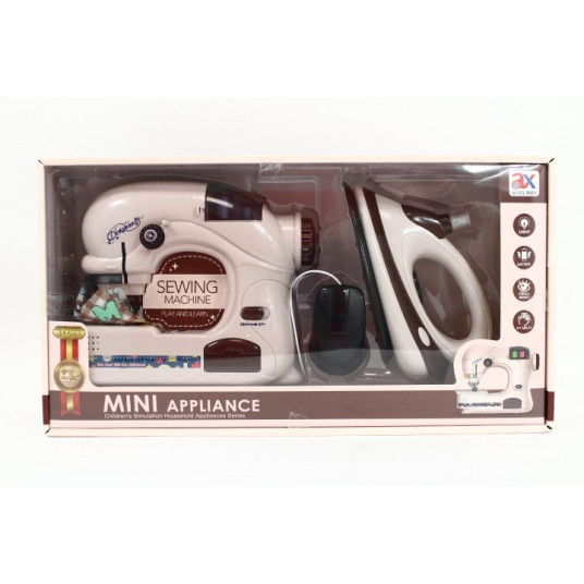 Sewing Machine+Battery Operated Iron 6756A 08748