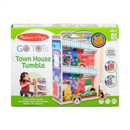 MELISSA Wooden Tower Slide Townhouse GO Tots 30741