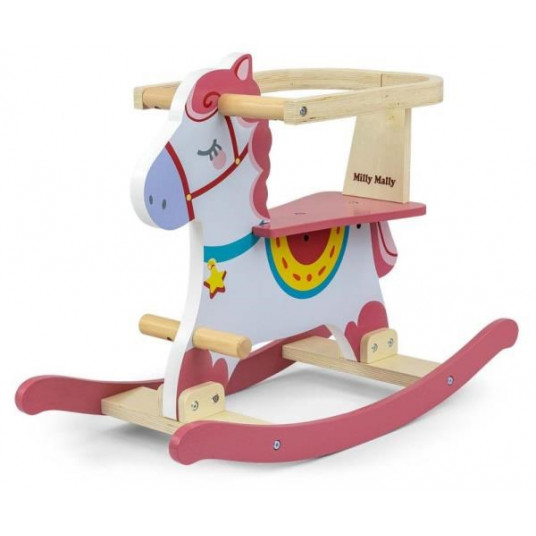 Rocking Horse Lucky 12 Pink Milly Mally