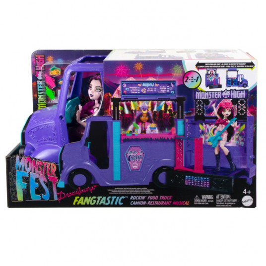 Doll set Monster High Draculaura Food Truck