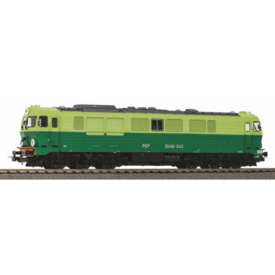 Diesel locomotive SU46-043 PKP Cargo, Wroclaw