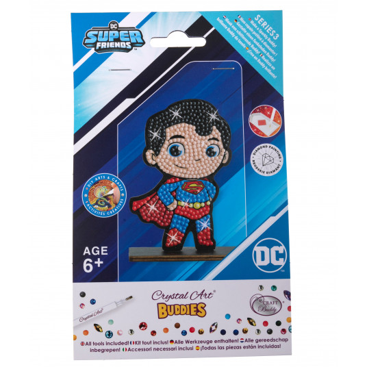 MARVEL Piešimo deimantais rinkinys „Superman“