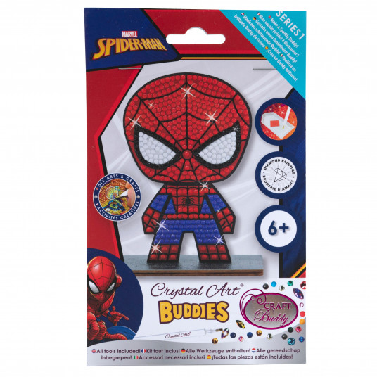 SPIDER-MAN CRYSTAL ART Figūrėlė „Žmogus-voras“
