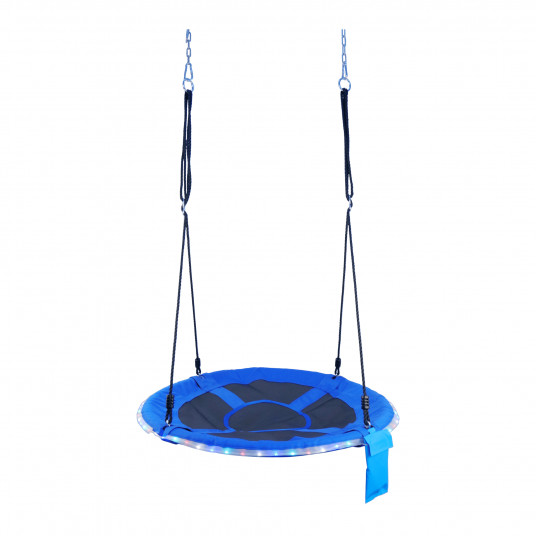 LED sūpynės „Gandro lizdas“ 100 cm, mėlyna