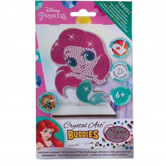 DISNEY PRINCESS CRYSTAL ART Figūrėlė „Mažoji undinėlė“